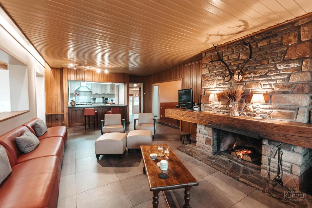 Вилла Le Loup Gris - 35 Pers - Vue-Wellness, Butgenbach-Malmedy Экстерьер фото