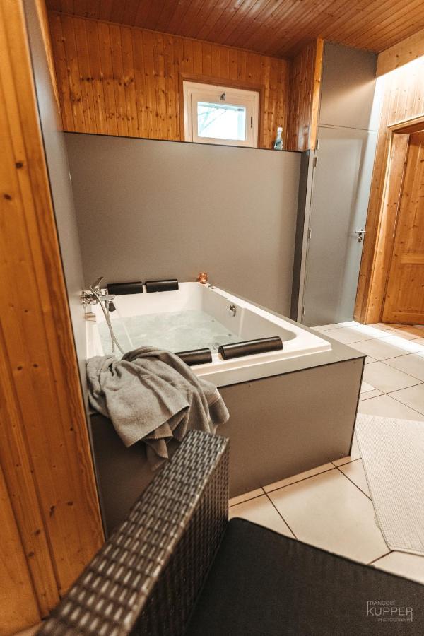Вилла Le Loup Gris - 35 Pers - Vue-Wellness, Butgenbach-Malmedy Экстерьер фото